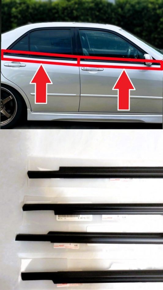 Genuine Altezza Lexus IS300 Door Belt Molding